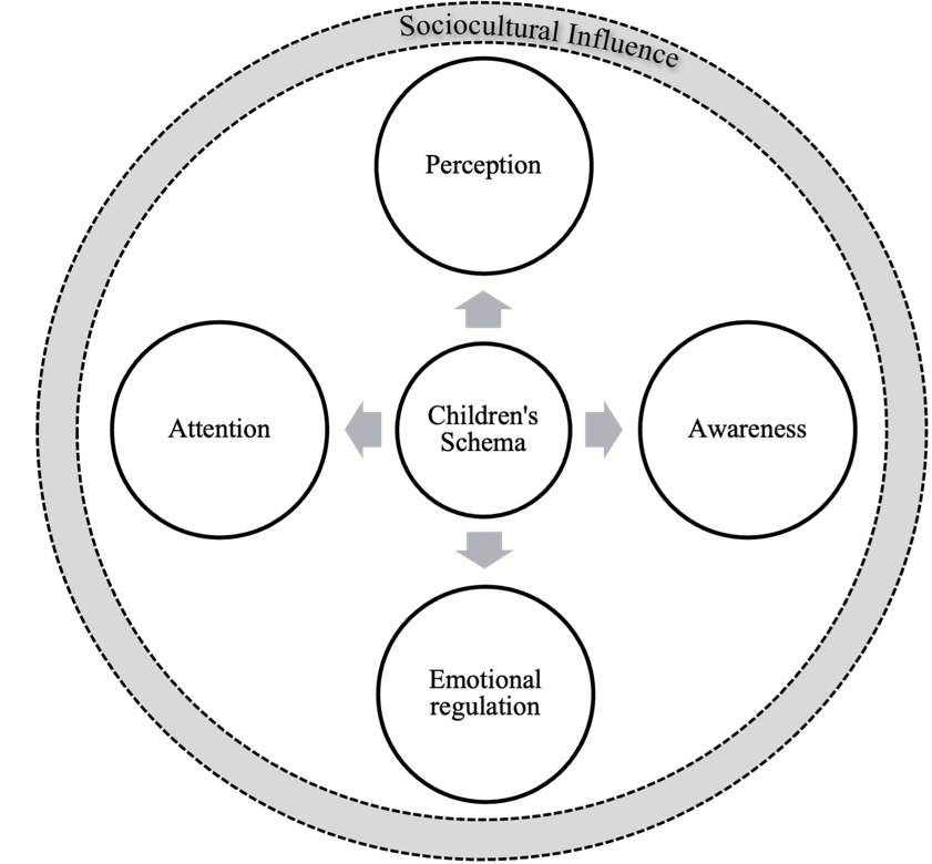 Children’s Schema affect their perception, awareness, emotional regulation, and attention